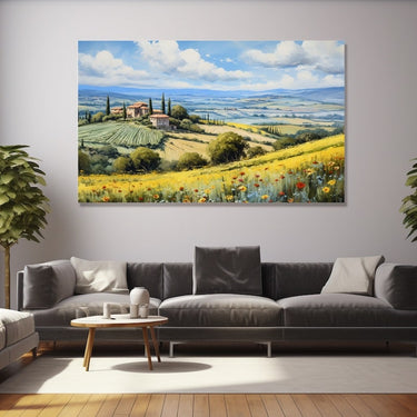 Tuscan Countryside Painting